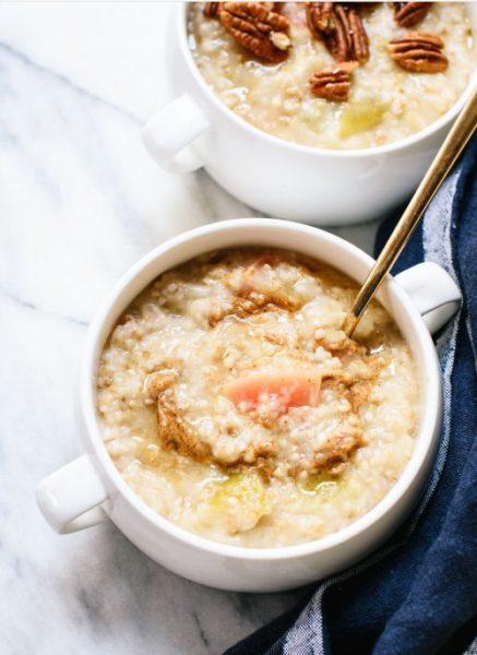 Steel Cut Apple Oats